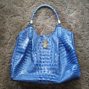 Brahmin Bluebonnet Celia Satchel Handbag